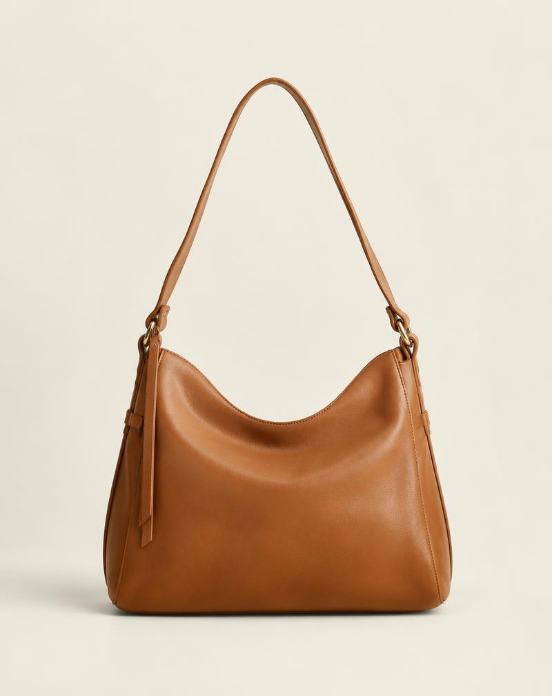 Bolso de hombro caramelo, Caramelo, talla Única